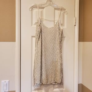 Parker beaded & sequined short, silk dress. Size M